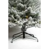 Brad artificial Euforia Light Snow 200 cm QC473, 850 Ramuri 2D + 3D PE, Circumferinta Bazei 283 cm